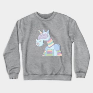 The Unicorn Future is Looking Pastel Crewneck Sweatshirt